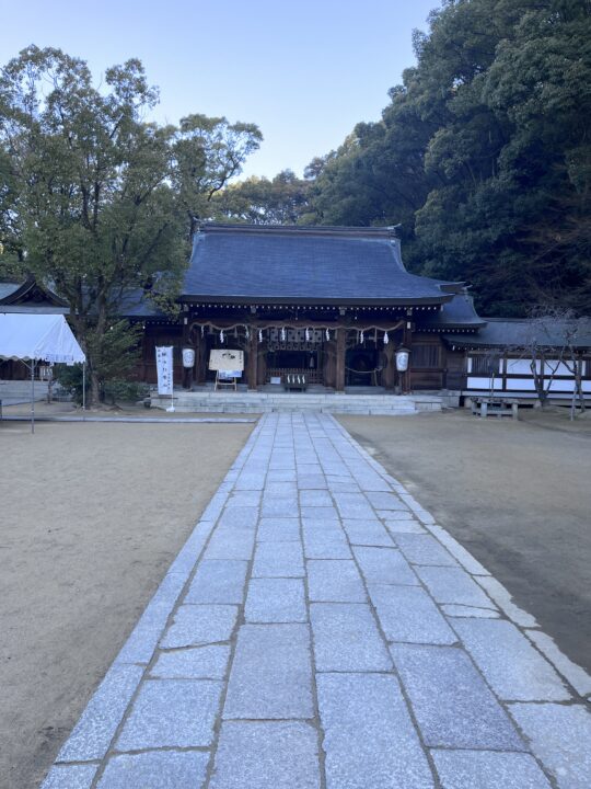 四條畷神社の本殿