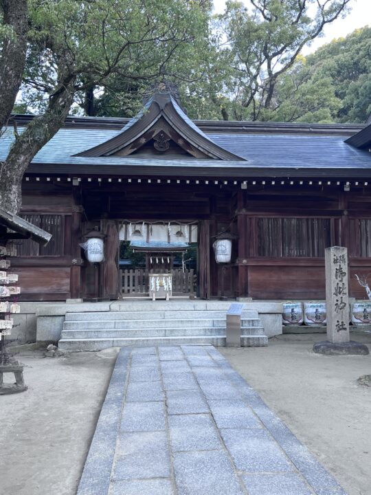 四條畷神社の境内にある御妣（みおや）神社