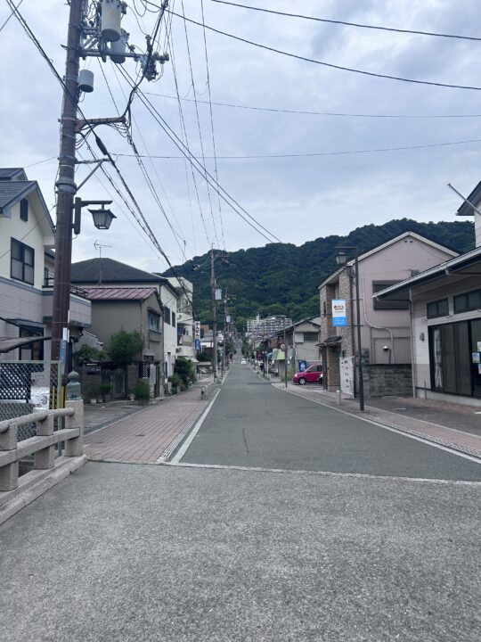 四條畷神社への参道