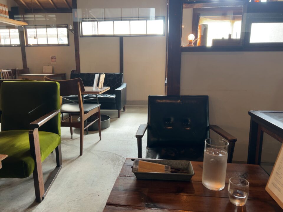 カフェsousou店内の風景