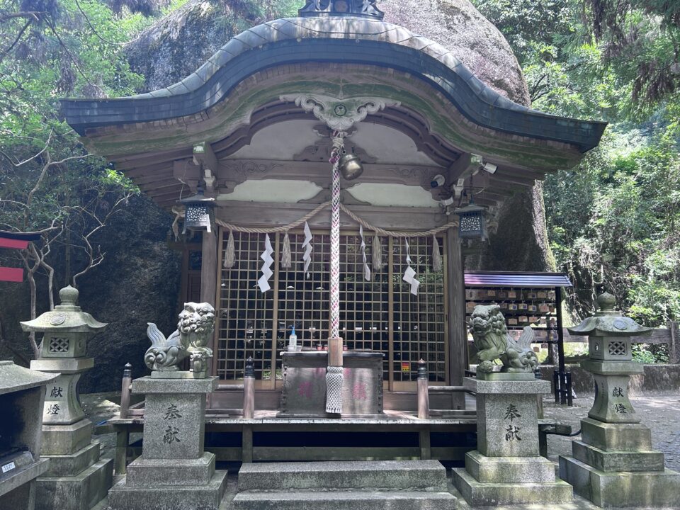 磐船神社の本殿