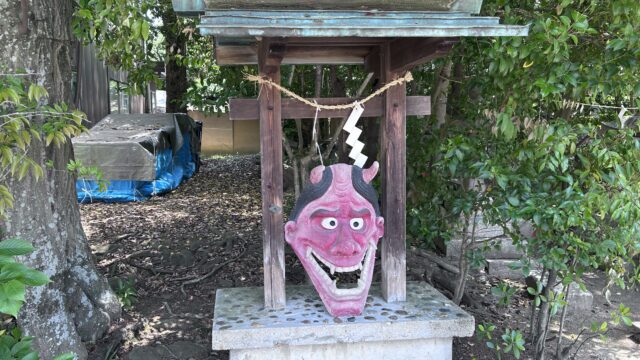 片埜神社の鬼